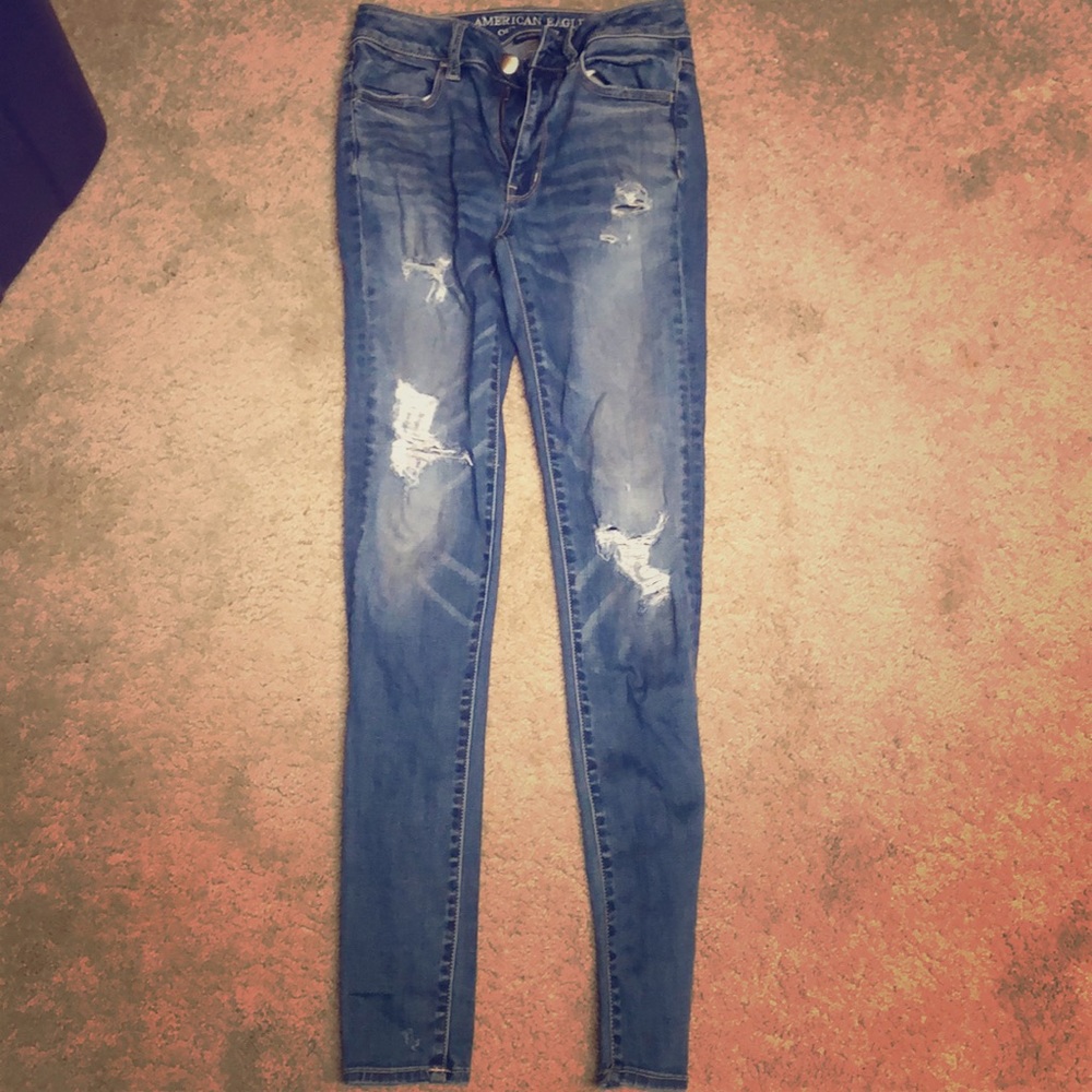 Hi-rise jegging